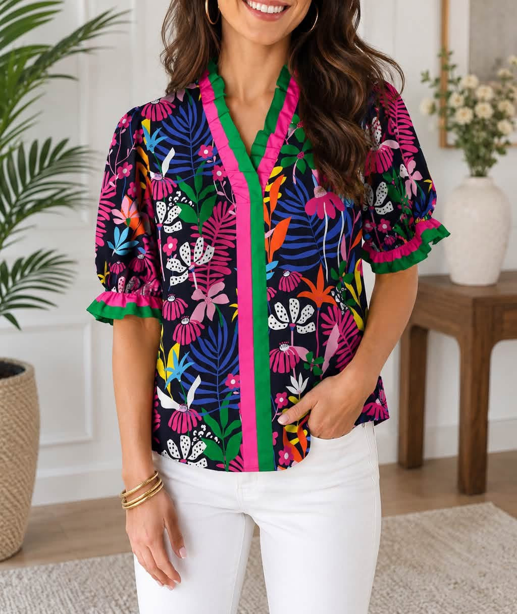 FLORAL FRILL