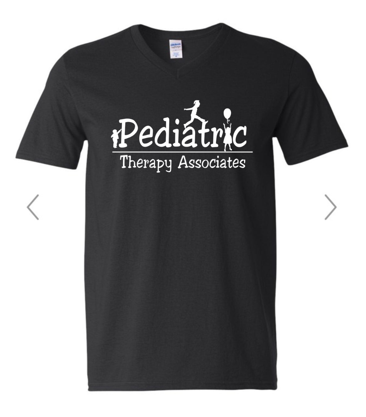 PTA V-NECK T-SHIRT BLACK