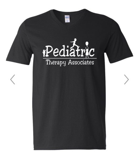 PTA V-NECK T-SHIRT BLACK