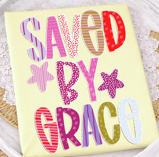 SAVED BY GRACE T-SHIRT