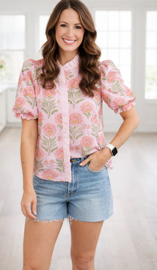 SWEET BLOOM PUFF TOP