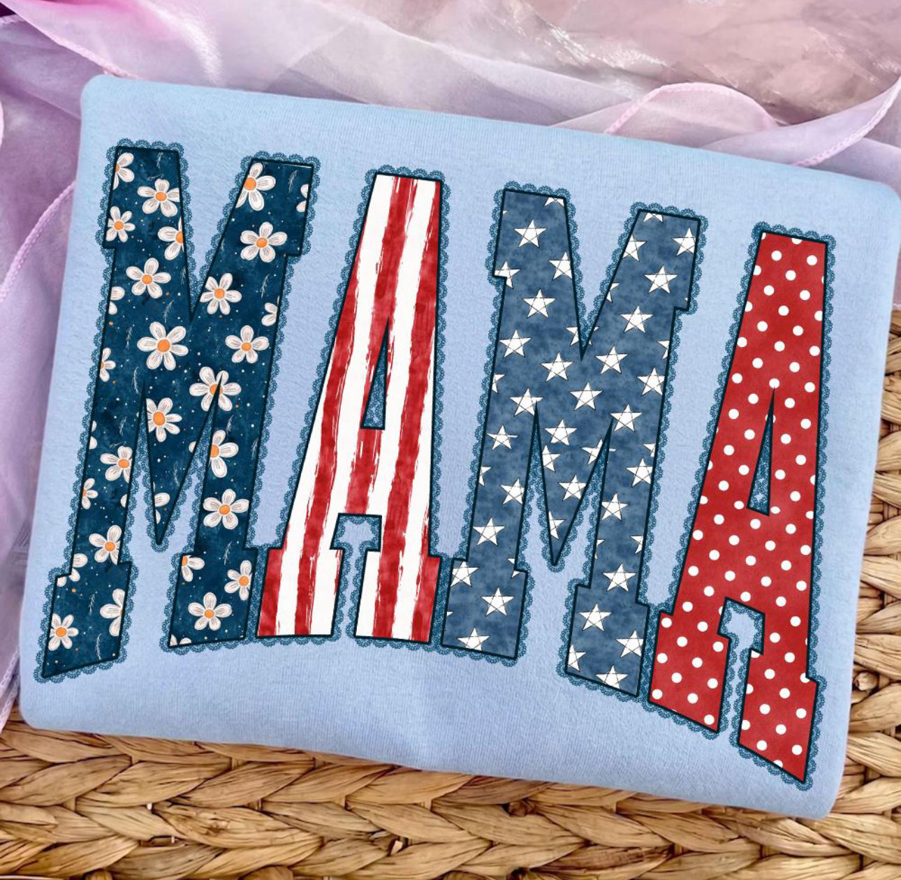 PREPPY MAMA PATRIOTIC